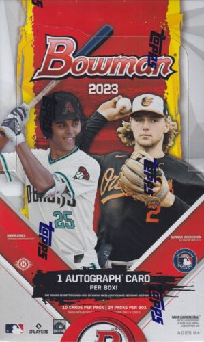 2023 BOWMAN BASEBALL HOBBY BOX