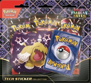 Pokémon: Paldean Fates Tech Sticker Collection - (Random Art)