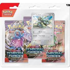 Pokémon TCG: Scarlet & Violet-Temporal Forces 3 Booster Packs & Random Promo (Random Art)