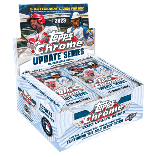 2023 Topps Chrome Update Baseball Jumbo Box