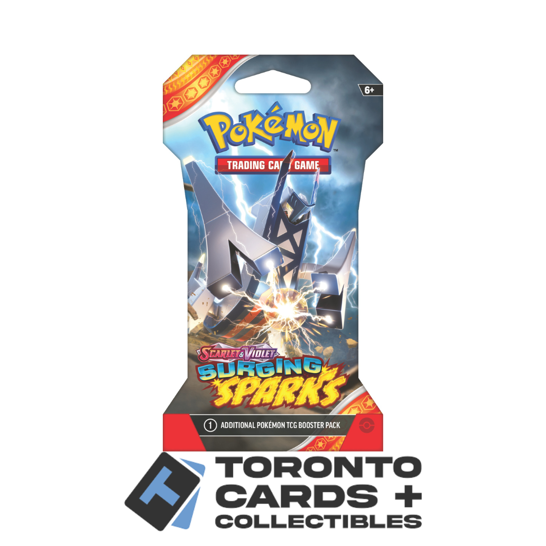 Pokémon TCG: Scarlet & Violet: Surging Sparks Sleeved Booster Pack (10 Cards) - Random Art (Preorder)