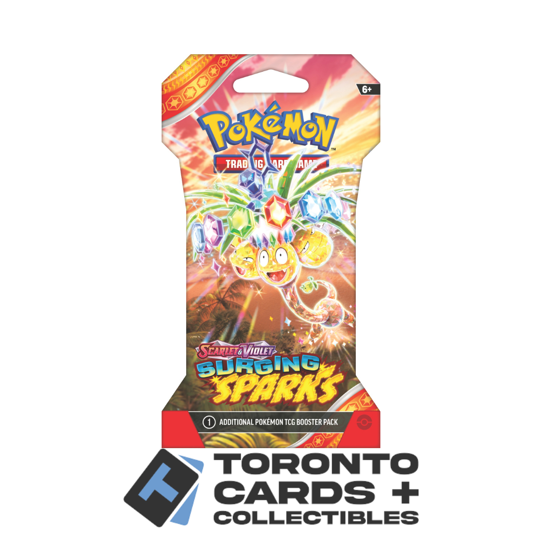 Pokémon TCG: Scarlet & Violet: Surging Sparks Sleeved Booster Pack (10 Cards) - Random Art (Preorder)