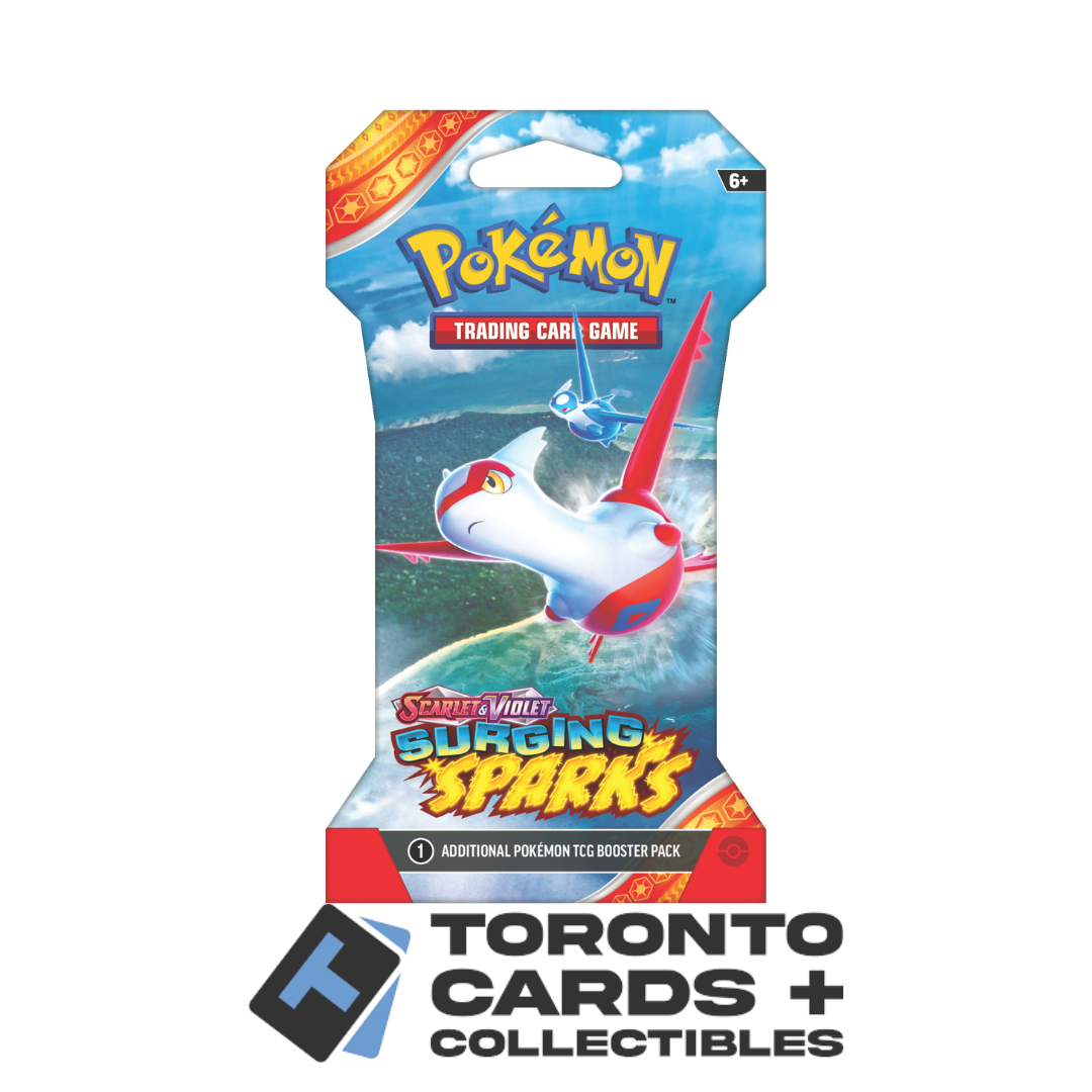 Pokémon TCG: Scarlet & Violet: Surging Sparks Sleeved Booster Pack (10 Cards) - Random Art (Preorder)