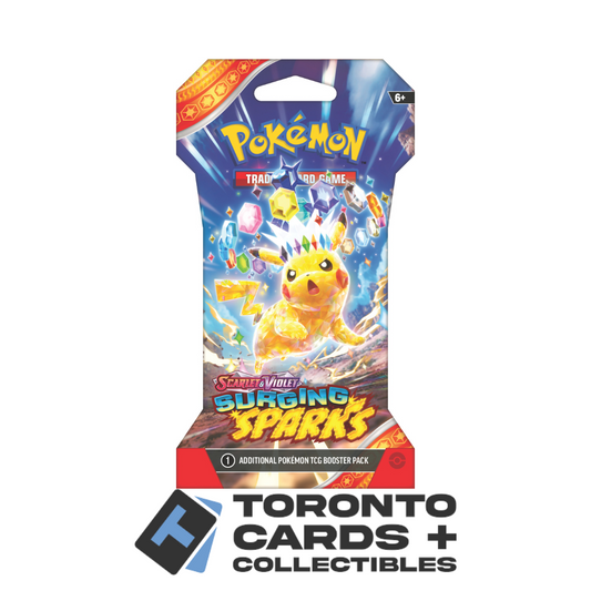 Pokémon TCG: Scarlet & Violet: Surging Sparks Sleeved Booster Pack (10 Cards) - Random Art (Preorder)