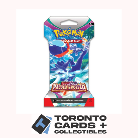 Pokémon TCG: Scarlet & Violet: Paldea Evolved Sleeved Booster Pack (10 Cards) - Random Art