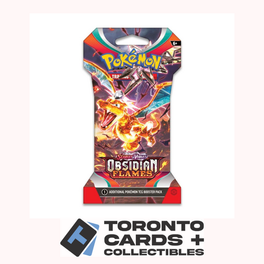 Pokémon TCG: Scarlet & Violet-Obsidian Flames Sleeved Booster Pack (10 Cards) - Random Art