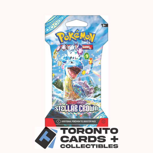 Pokémon TCG: Scarlet & Violet: Stellar Crown Sleeved Booster Pack (10 Cards) - Random Art (Preorder)