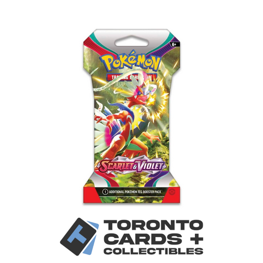 Pokémon TCG: Scarlet & Violet  Sleeved Booster Pack (10 Cards) - Random Art