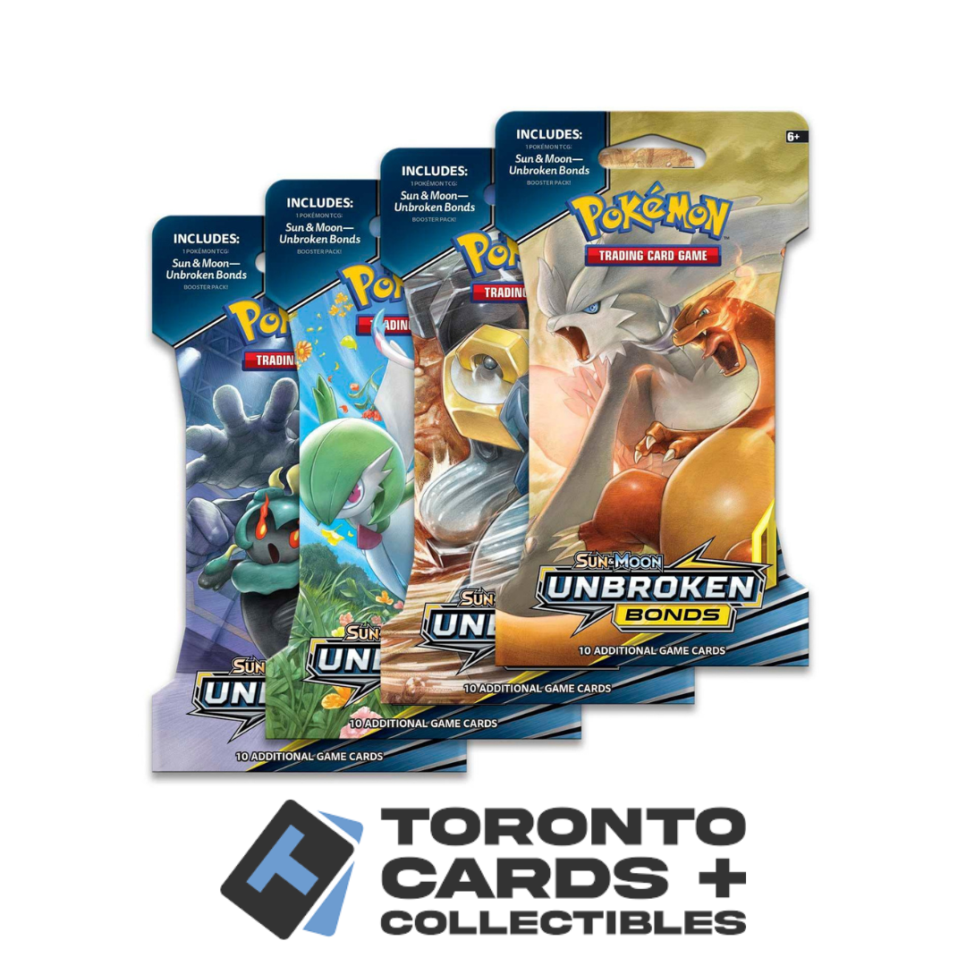 Pokémon TCG: Sun & Moon-Unbroken Bonds Sleeved Booster Pack (10 Cards)