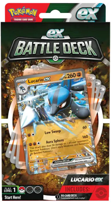 Pokémon TCG: Lucario ex Battle Deck