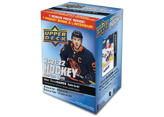 2021-22 UPPER DECK SERIES 1 HOCKEY BLASTER BOX