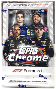 2021 TOPPS CHROME FORMULA 1 RACING HOBBY BOX