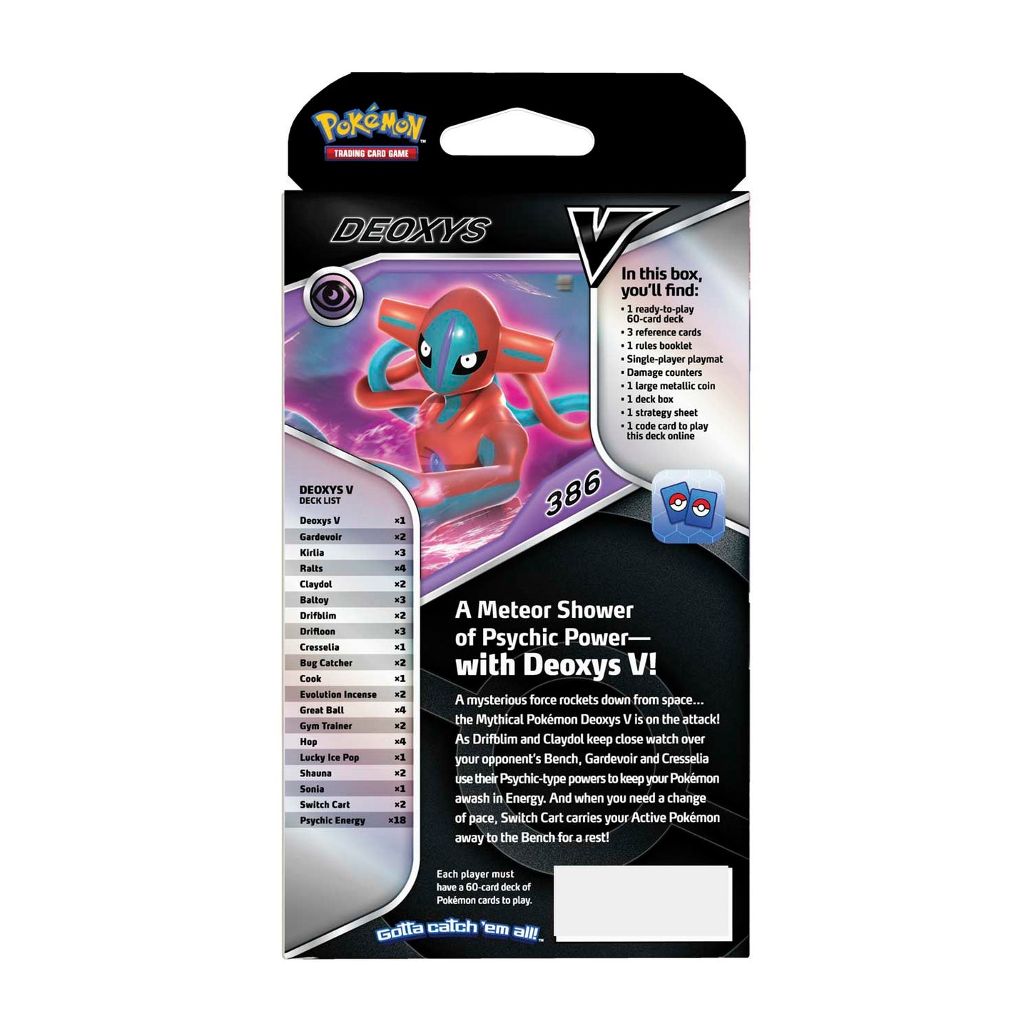 Pokémon TCG: Deoxys V Battle Deck