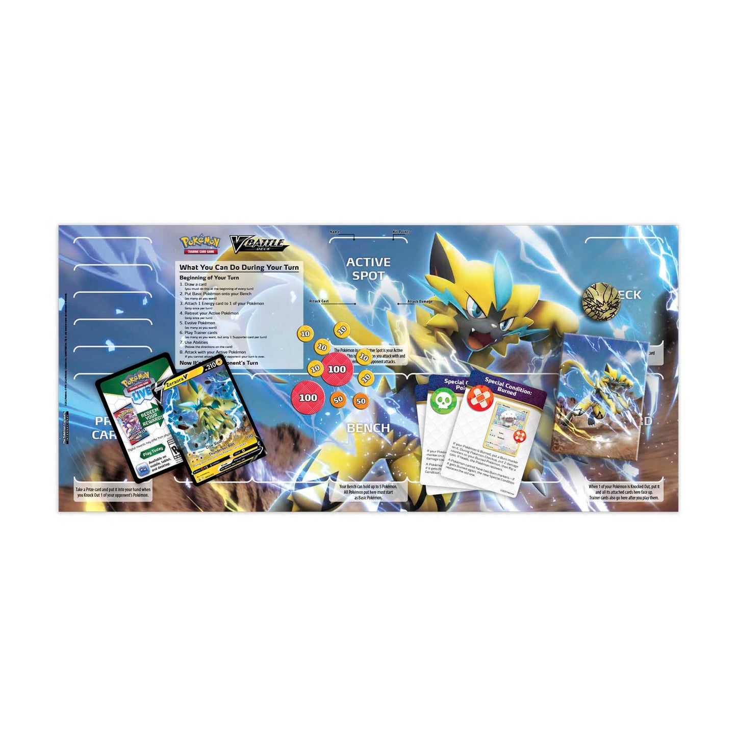 Pokémon TCG: Zeraora V Battle Deck