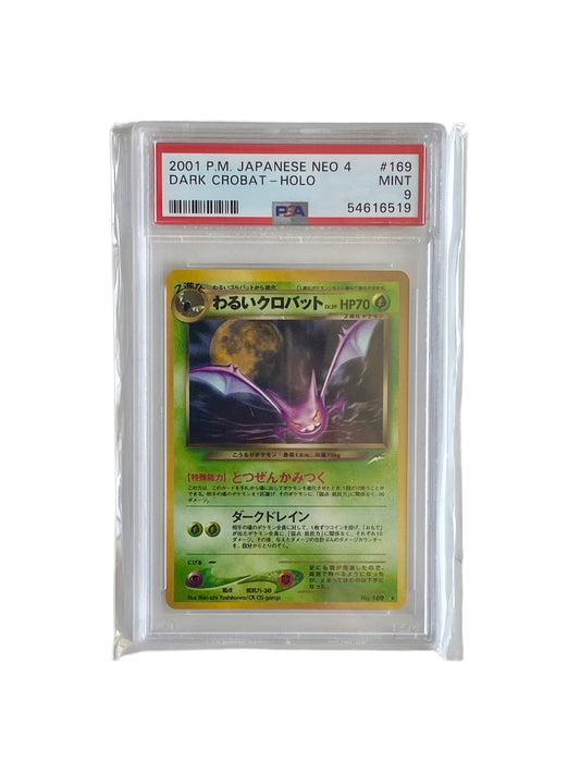 PSA 9 Dark Crobat Holo