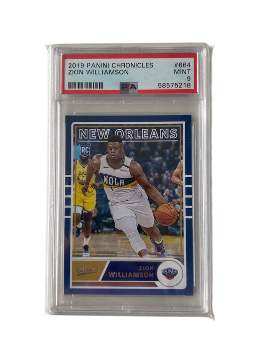 PSA 9 Zion Williamson