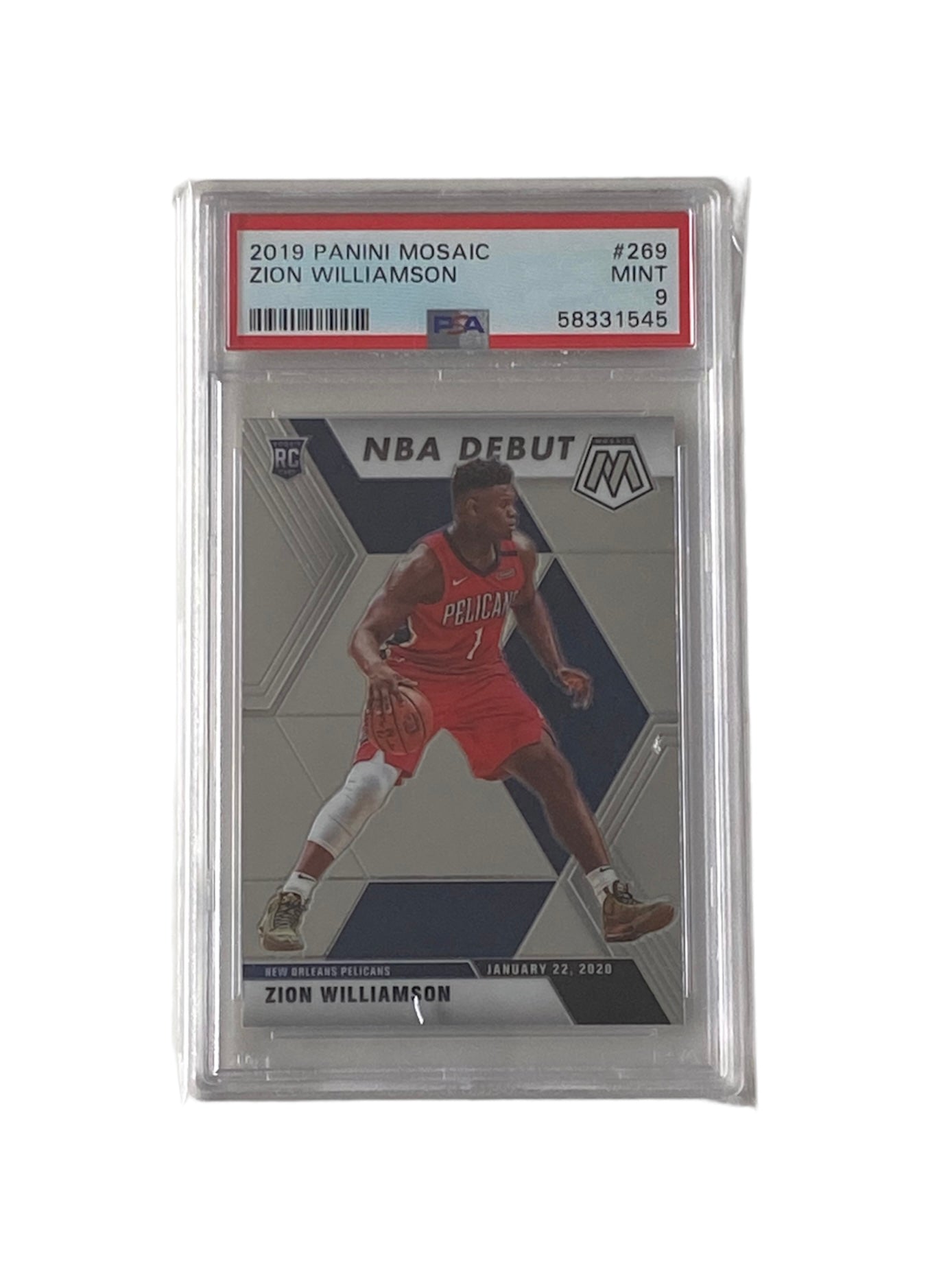 PSA 9 Zion Williamson