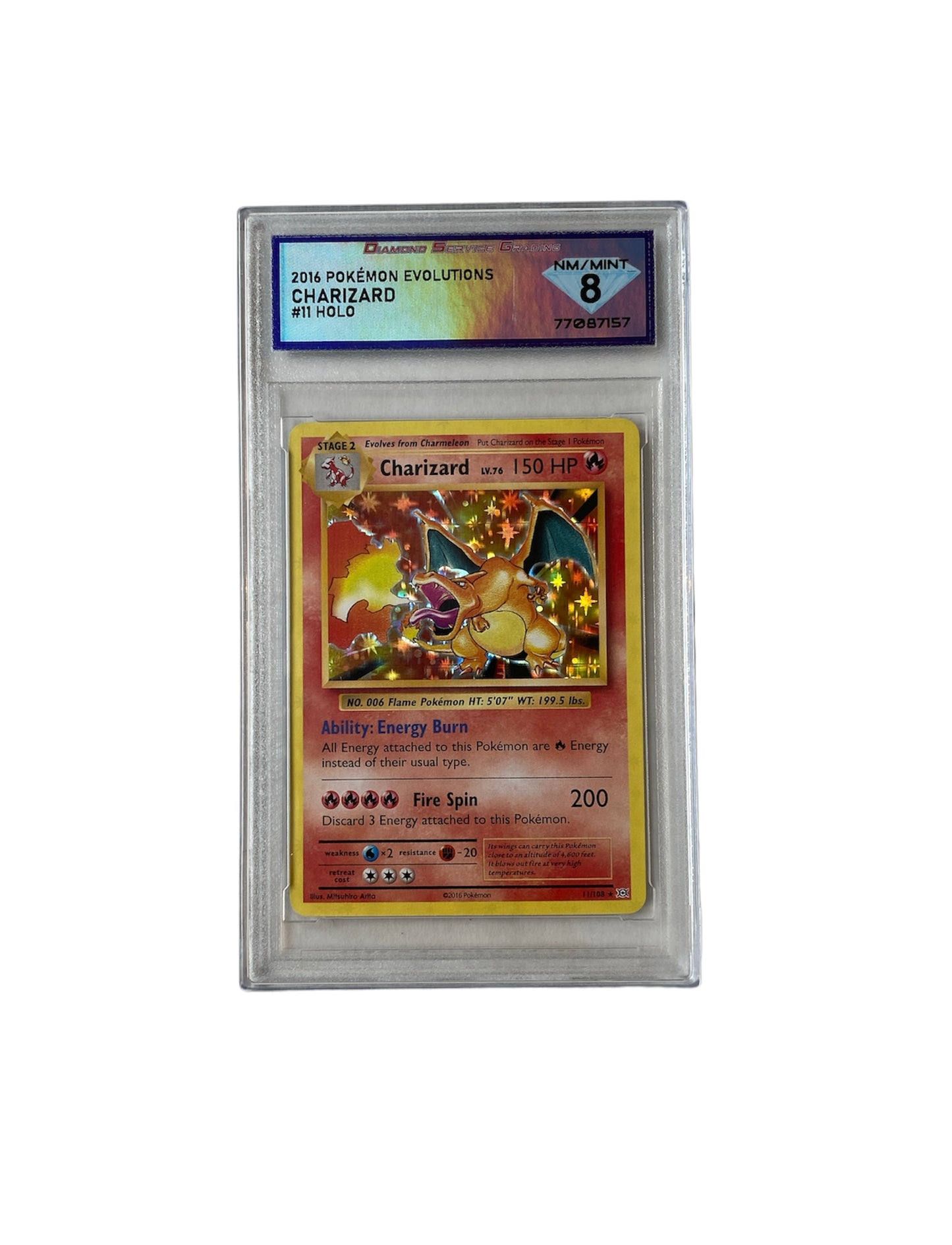 DSG 8 - Pokemon Evolutions Charizard