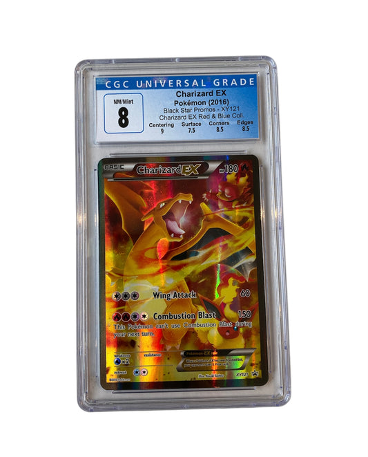 CGC 8 Charizard EX - Black Star Promos