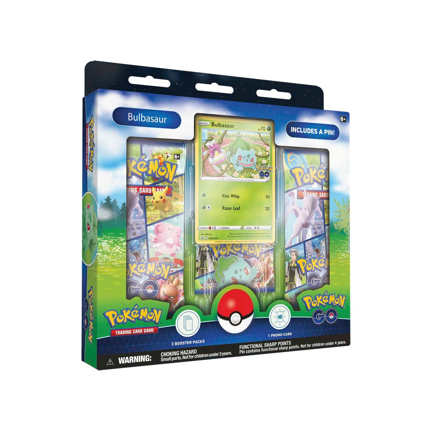 Pokémon TCG: Pokémon GO Pin Collection (Random Art