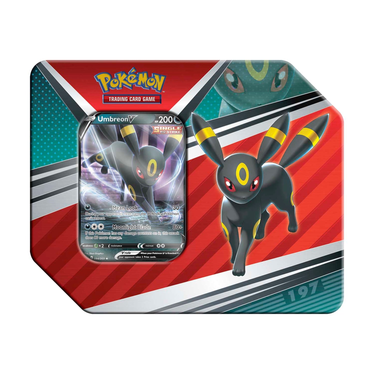 Pokémon TCG: V Heroes Tin (Random Art)