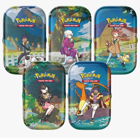 Pokemon: Crown Zenith - Set of 5 Mini Tins