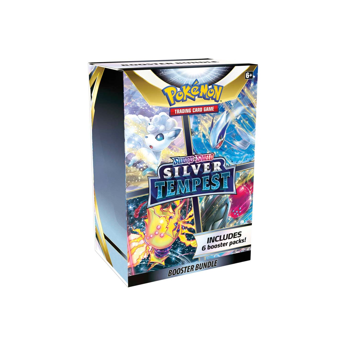 Pokémon TCG: Sword & Shield-Silver Tempest Booster Bundle (6 Packs)