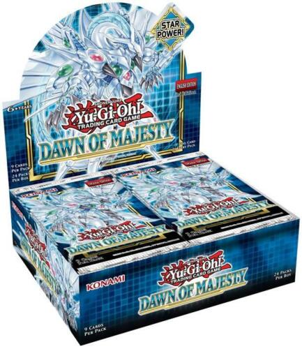 YUGIOH - DAWN OF MAJESTY BOOSTER BOX 1ST EDITION